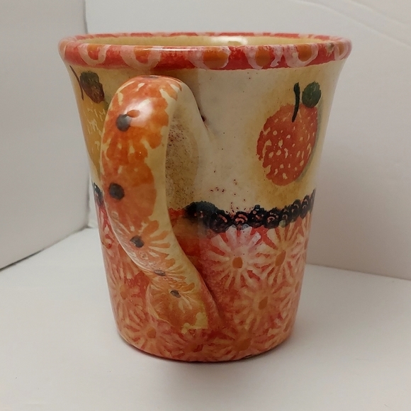 Neiman Marcus Coffee Tea Mug Cup Handpainted in Italy - Picture 8 of 13